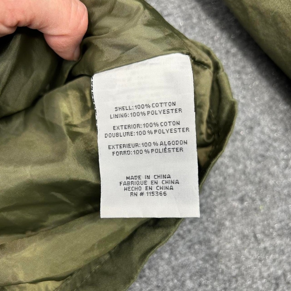 Delia's military green belted zip jacket size small - Picture 3 of 6